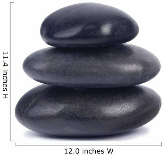 Black Stones Wall Decal
