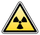 radiation warning Wall Decal