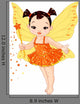 Cute Asian Baby Fairy Wall Decal