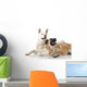 Two Dogs - Zwei Hunde Wall Decal