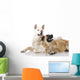 Two Dogs - Zwei Hunde Wall Decal