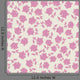 Seamless Pink Floral Pattern Wall Decal