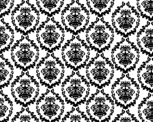 Vintage Damask Wall Mural