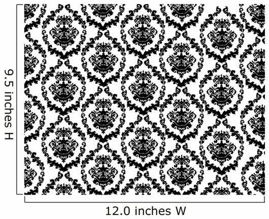 Vintage Damask Wall Mural