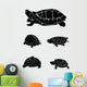 turtle Collection Set Wall Decal