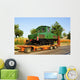 Electric Train Trailer Wall Decal