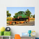 Electric Train Trailer Wall Decal