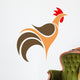 Cock. Logo Wall Decal