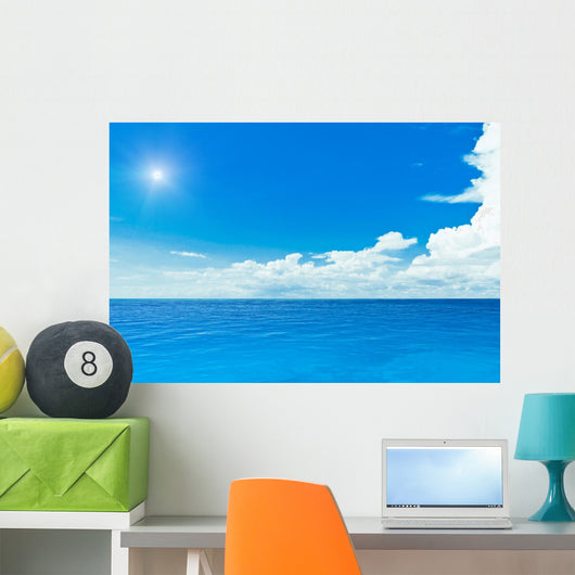 Sun and Ocean Wall Mural