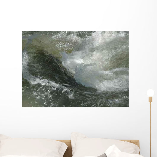 Wasserstrudel Wall Decal