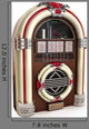 Retro Vintage Jukebox Wall Decal