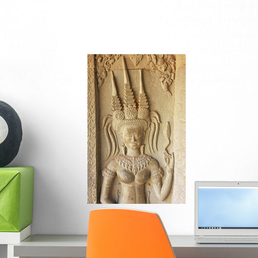 Wall Bas-relief Devata Angkor Wall Mural