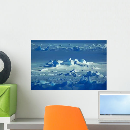 Antarctic Snowfield Wall Decal