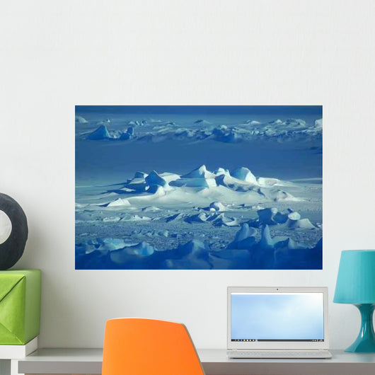 Antarctic Snowfield Wall Decal
