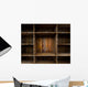 Empty Wood Shelf
