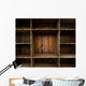 Empty Wood Shelf