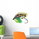 Green Highlander Classic Salmon Fly Wall Decal