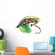 Green Highlander Classic Salmon Fly Wall Decal