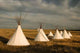 Tipi Village Wall Decal