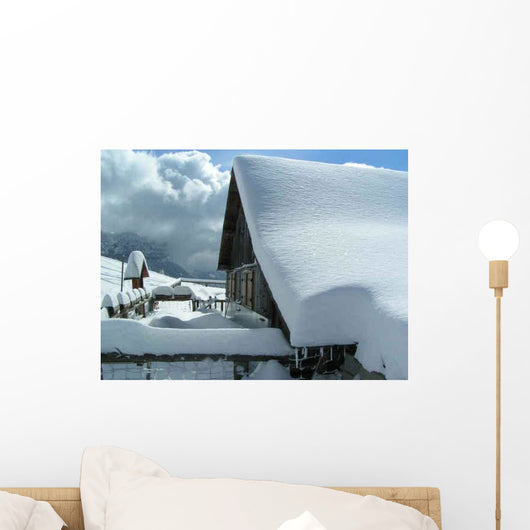 Chalet Enneige Wall Decal
