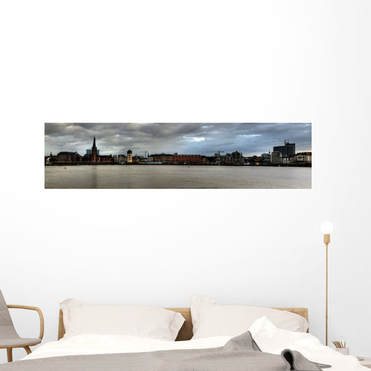 Skyline DÃ¼sseldorf Wall Mural