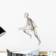 3D Rendered Illustration Runner Wall Mural