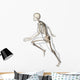 3D Rendered Illustration Runner Wall Mural