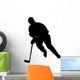 Hockey Player Silhouette 03 Wall Decal
