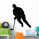 Hockey Player Silhouette 03 Wall Decal