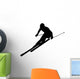Skier Silhouette 03 Wall Decal