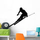 Skier Silhouette 03 Wall Decal