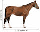 standing german warmblood horse with halter Wall Decal