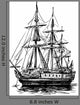 Ancient Sailboat Wall Decal