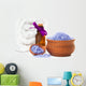 Spa with Aromatic Candles Wall Mural