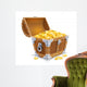Vintage Wooden Chest with
