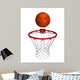 Basket Ball Wall Mural