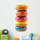 Colorful Delicious Donuts Wall Decal