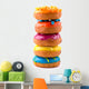 Colorful Delicious Donuts Wall Decal
