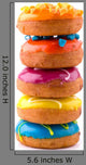 Colorful Delicious Donuts Wall Decal