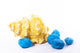 Sea Shell with Blue Stones Wall Mural