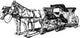 carriage with horses Wall Decal