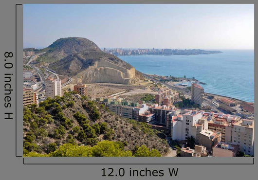 Panoramic Alicante Spain