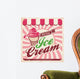 Ice Cream Retro Poster