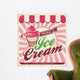 Ice Cream Retro Poster