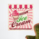 Ice Cream Retro Poster