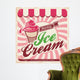 Ice Cream Retro Poster