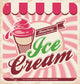 Ice Cream Retro Poster