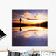 Male Going Sunrise Wall Decal