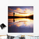 Male Going Sunrise Wall Decal