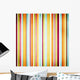 Retro Stripe Pattern with Wall Decal